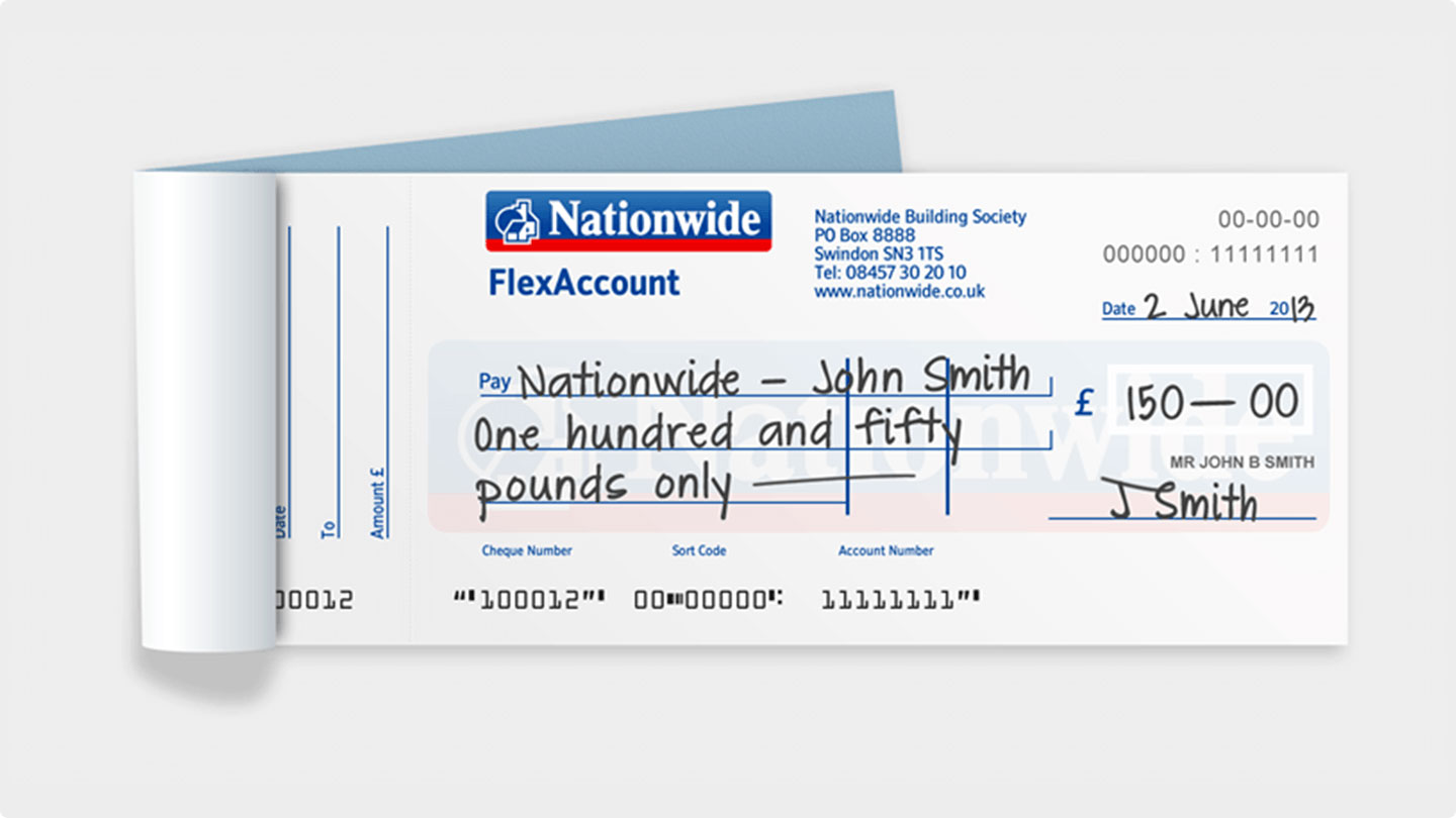 Help with cheques  Nationwide
